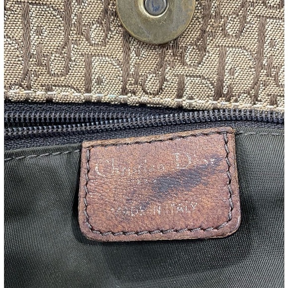 Christian Dior Oblique Canvas Tote Bag - Picture 4 of 15